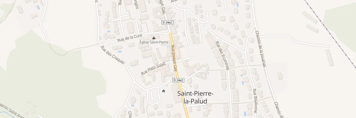 Plan du 5 Rue Joseph Gay à Saint-Pierre-la-Palud