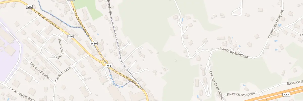 Plan du 9032 Che du Grand Féloin à Rive-de-Gier