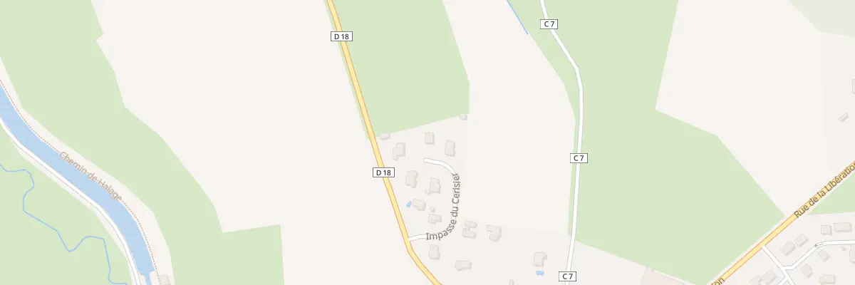 Plan du 12 Imp du Cerisier à Vandenesse-en-Auxois