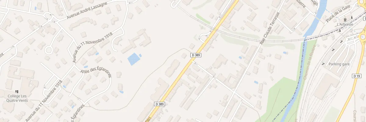 Plan du 50B Rue Gabriel Péri à L’Arbresle