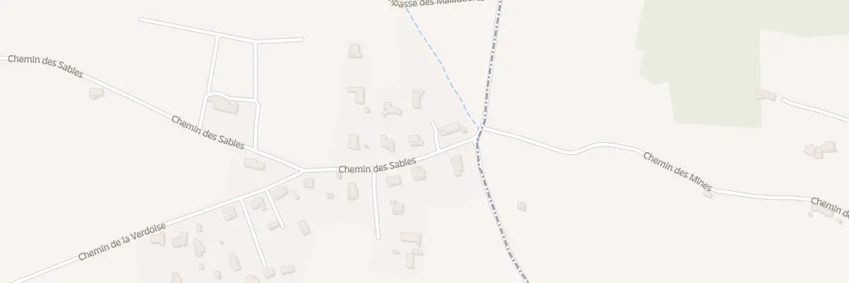 Plan du 5547 Che des Sables à Saint-Paulet-de-Caisson