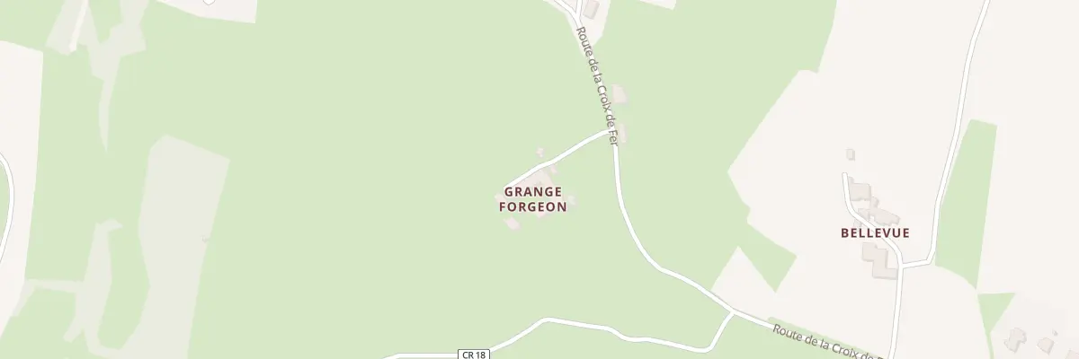 Plan du 81 Mte de la Grange Forgeon à Rivolet