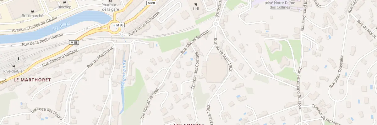 Plan du 6 Che des Combes à Rive-de-Gier