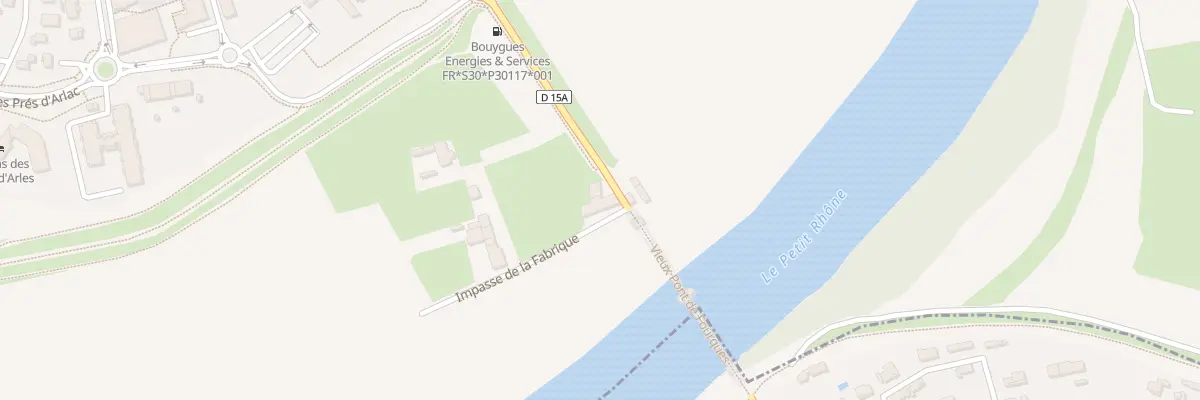 Plan du 3 Av du Vieux Pont à Fourques