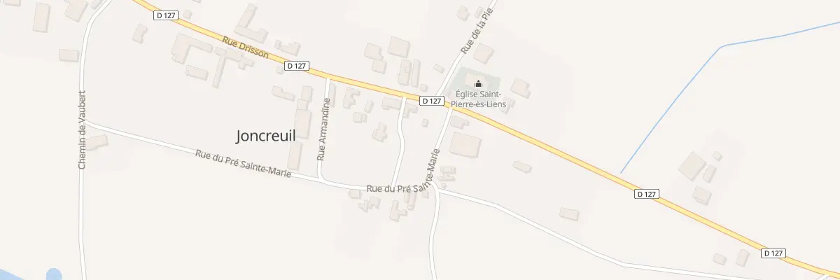 Plan du 42 Rue Drisson à Joncreuil