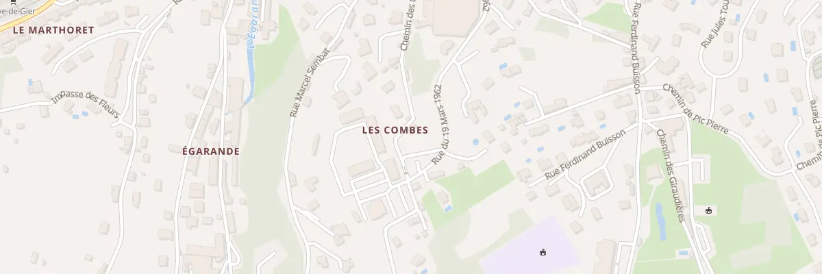 Plan du 33 Che des Combes à Rive-de-Gier