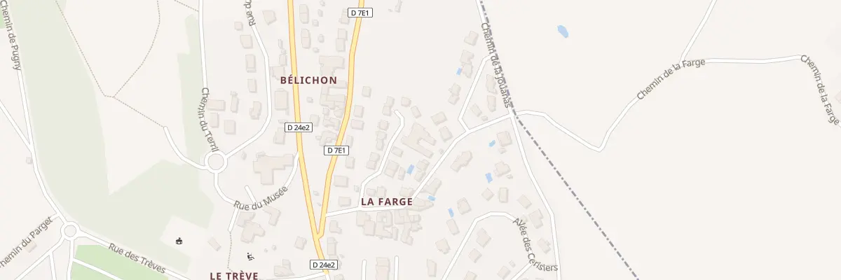 Plan du 26 Rue de la Farge à Saint-Pierre-la-Palud