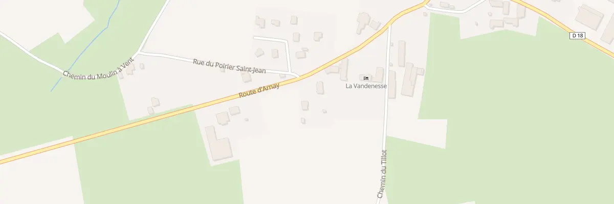 Plan du 17 Rte d’Arnay à Vandenesse-en-Auxois