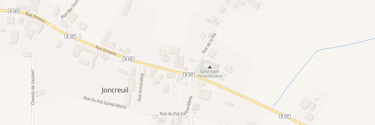 Plan du 39 Rue Drisson à Joncreuil