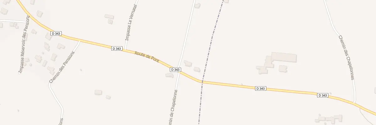 Plan du 5404 Rte de Pont à Saint-Paulet-de-Caisson