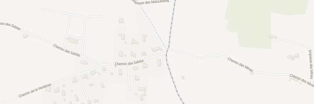 Plan du 5176 Che des Sables à Saint-Paulet-de-Caisson