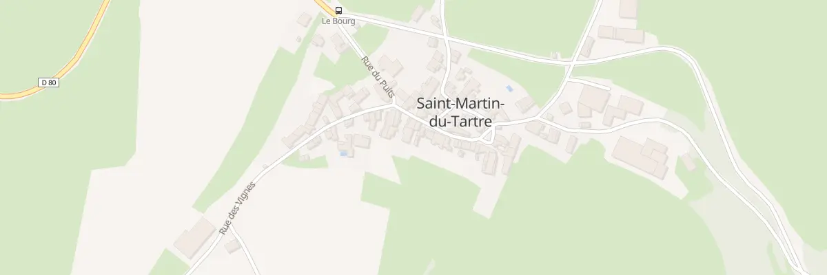 Plan du 1 Rue du Puits à Saint-Martin-du-Tartre