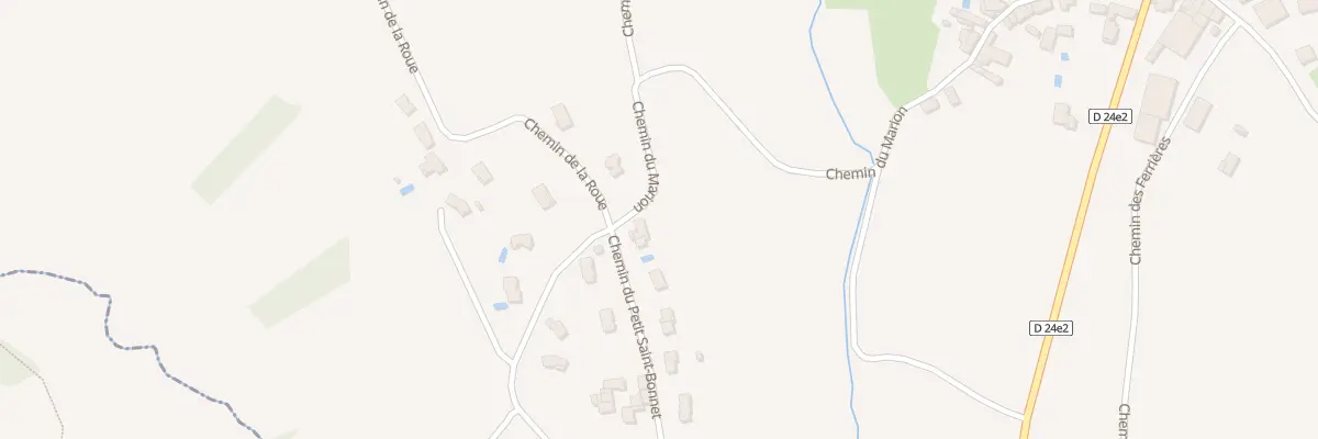 Plan du 41 Che du Petit Saint Bonnet à Saint-Pierre-la-Palud