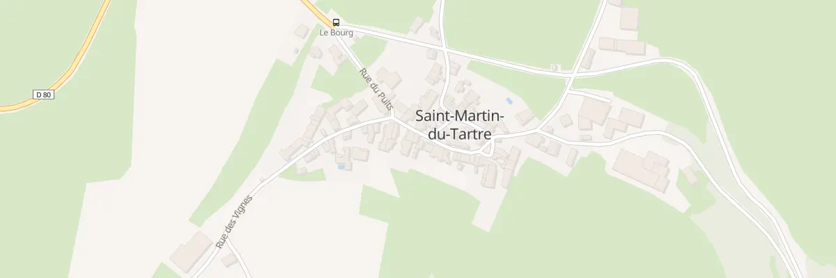 Plan du 3 Rue du Puits à Saint-Martin-du-Tartre
