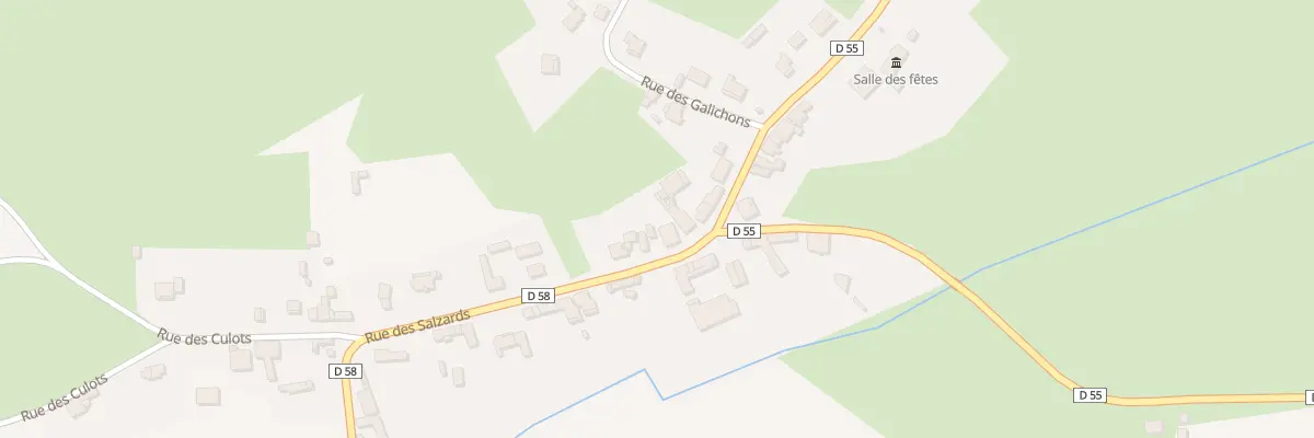 Plan du 4 Rue des Salzards à Drosnay