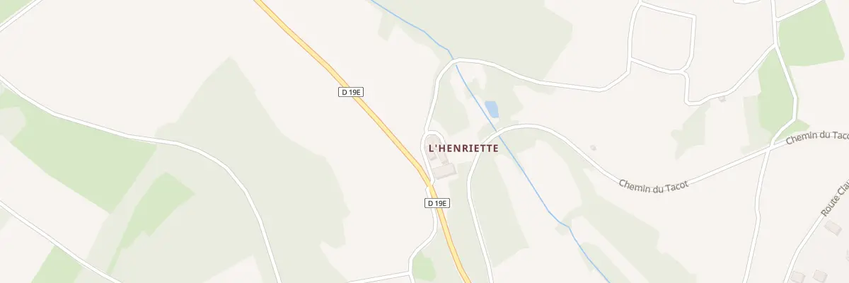 Plan du 56 Imp de l’Henriette à Theizé