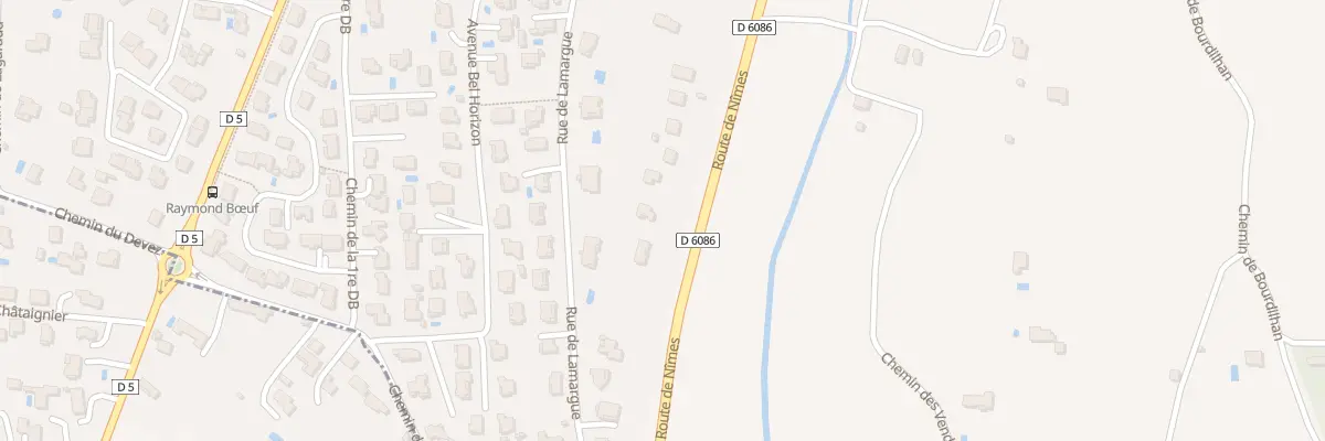 Plan du 138 Rte de Nîmes à Bagnols-sur-Cèze