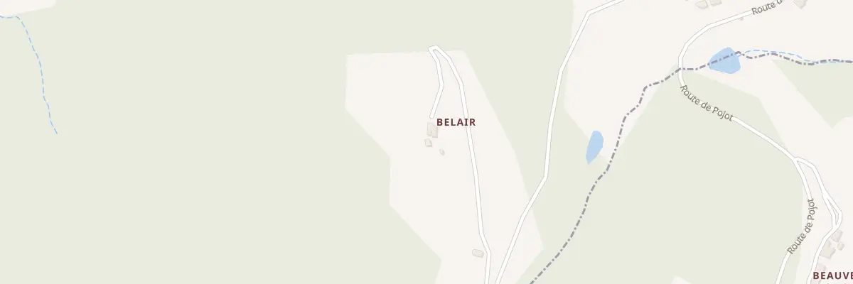 Plan du 5050 Belair à Saint-Félicien