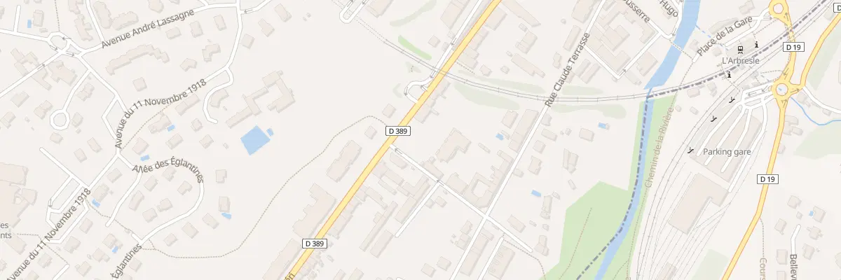 Plan du 45 Rue Gabriel Péri à L’Arbresle