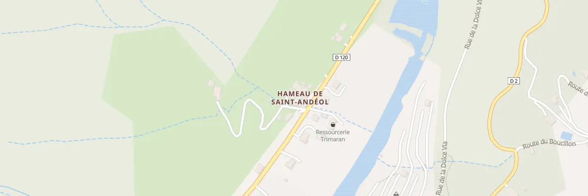 Plan du 20 Imp Saint Andéol aux Ollières-sur-Eyrieux