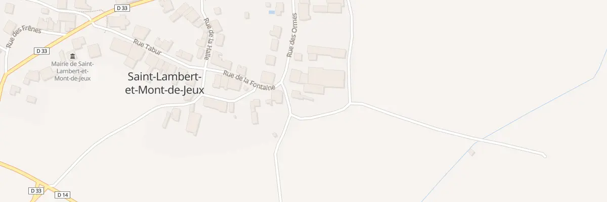 Plan du 19 Rue des Ormes à Saint-Lambert-et-Mont-de-Jeux
