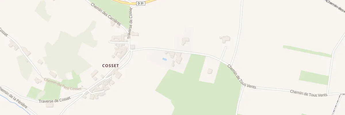 Plan du 140 Che de Tous Vents à Ville-sur-Jarnioux