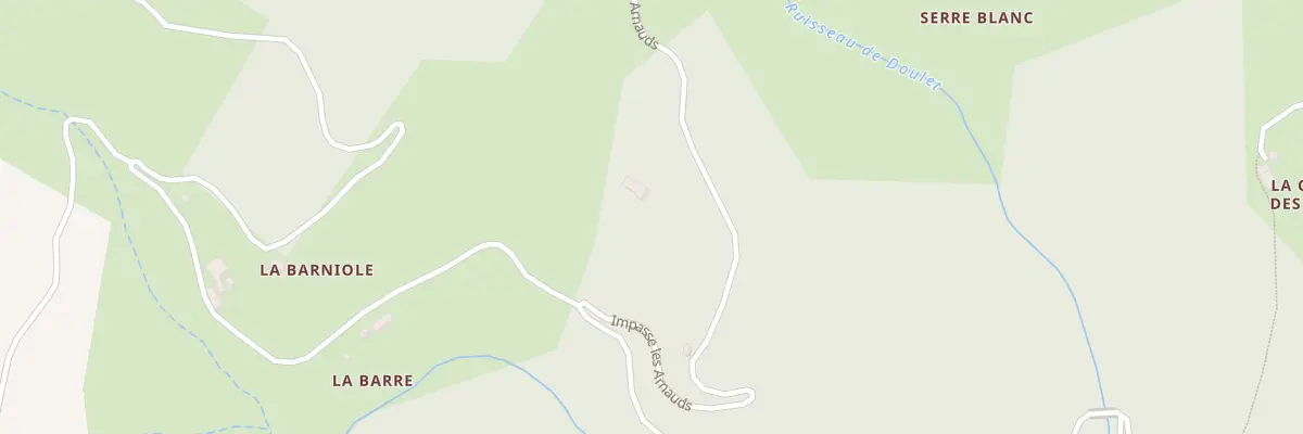 Plan du 5242 La Barre Est à Saint-Michel-de-Chabrillanoux