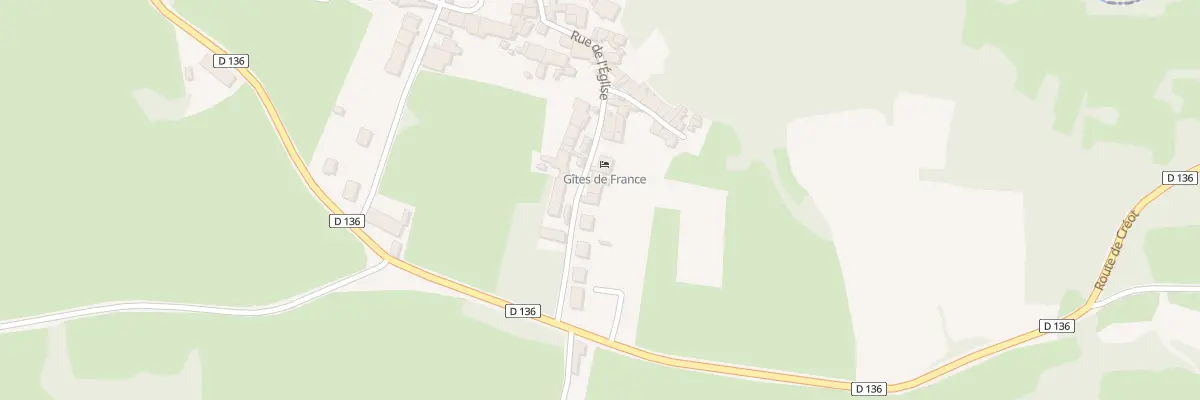 Plan du 21 Rue de l’Eglise à Créot