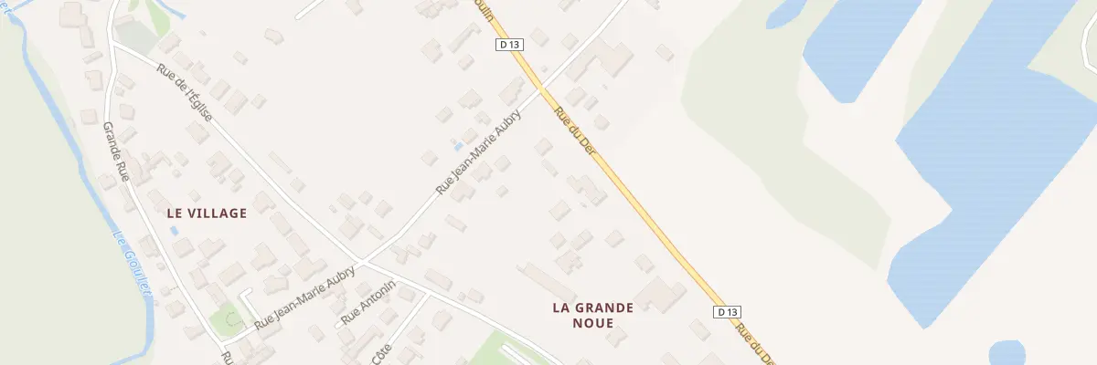 Plan du 22 Rue Jean Marie Aubry à Bignicourt-sur-Marne