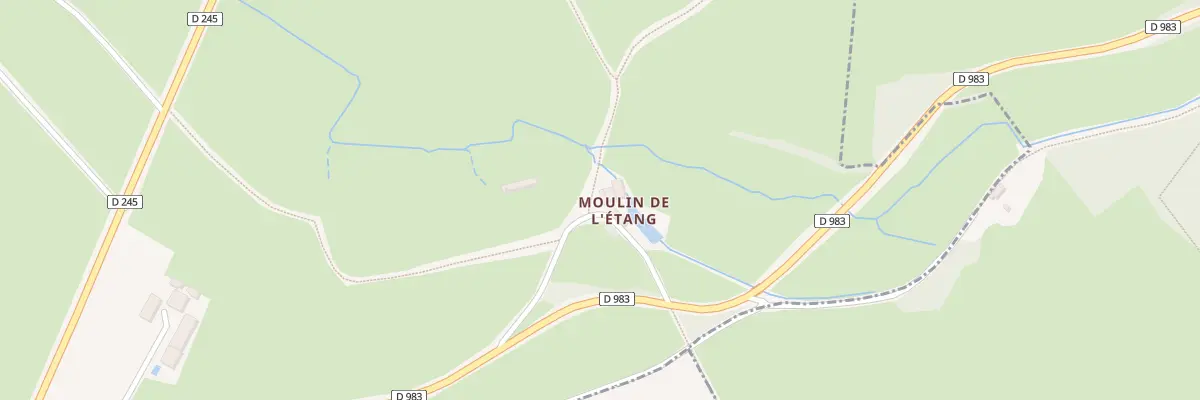 Plan du 157 Che du Moulin de L’ Etang à Fley