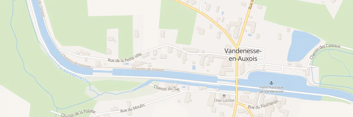 Plan du 19 Rue de la Petite Ville à Vandenesse-en-Auxois