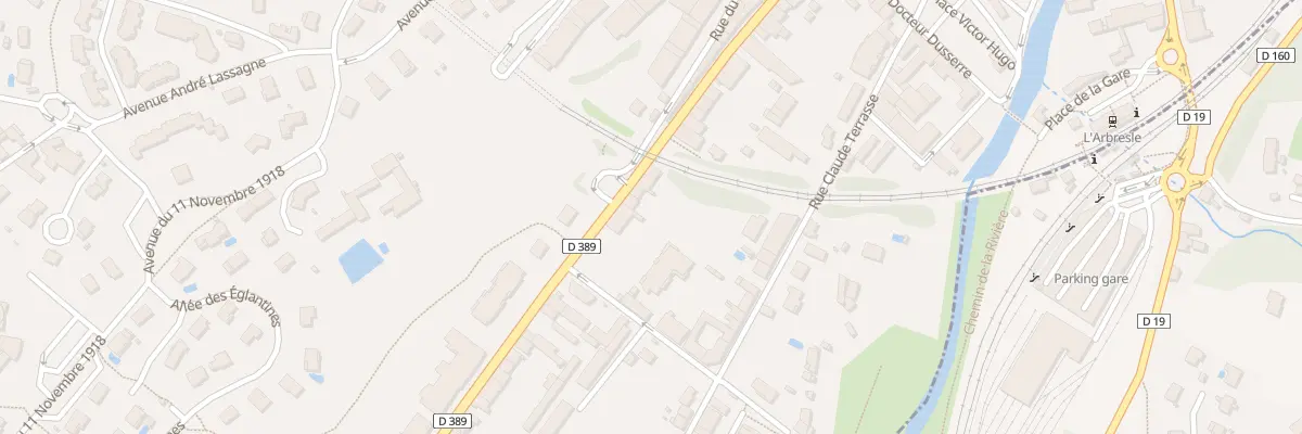 Plan du 41 Rue Gabriel Péri à L’Arbresle