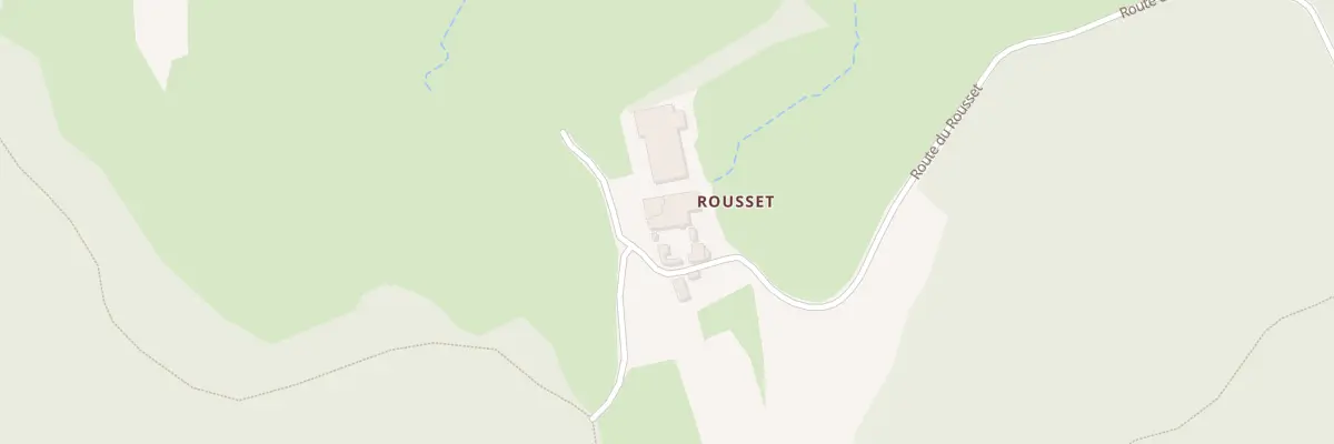 Plan du 5041 Rousset à Bourgvilain