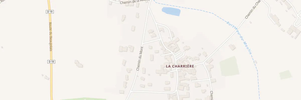 Plan du 33 Che du Rochut à Saint-Germain-Nuelles