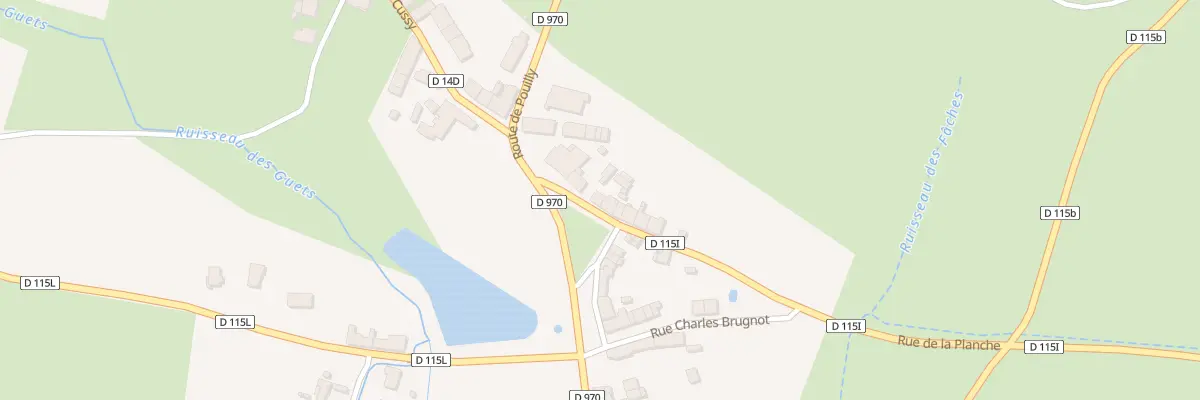 Plan du 12 Rue de la Planche à Painblanc