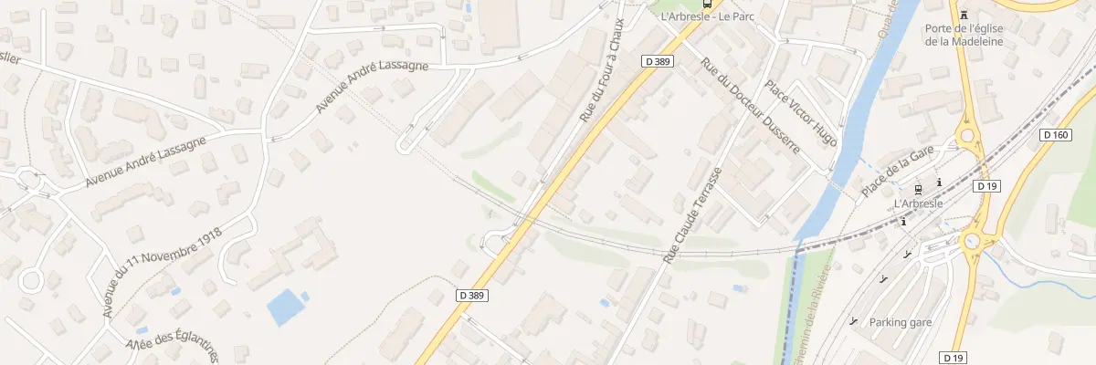 Plan du 40 Rue Gabriel Péri à L’Arbresle