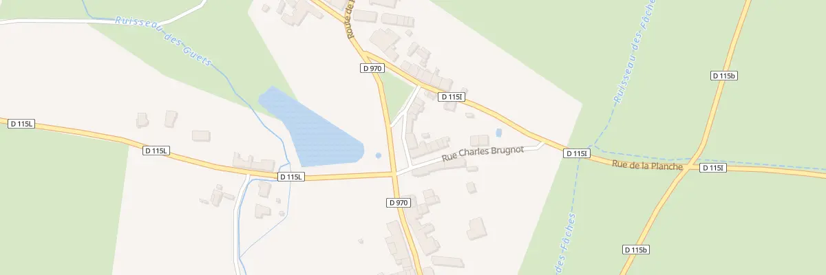 Plan du 2 Rue Soeur Ravaux à Painblanc