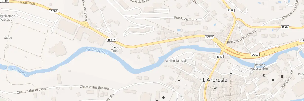 Plan du 25 Rue de Paris à L’Arbresle