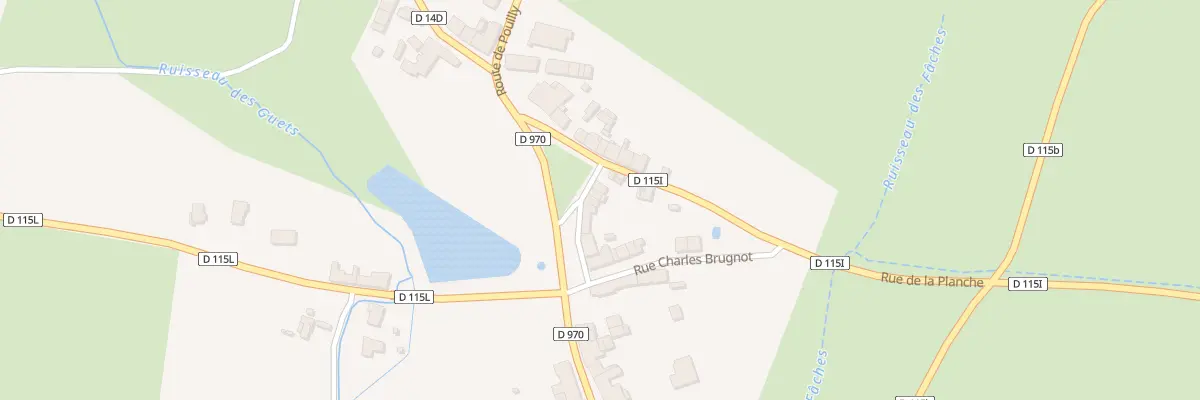 Plan du 5097 Hameau de Paquier à Painblanc