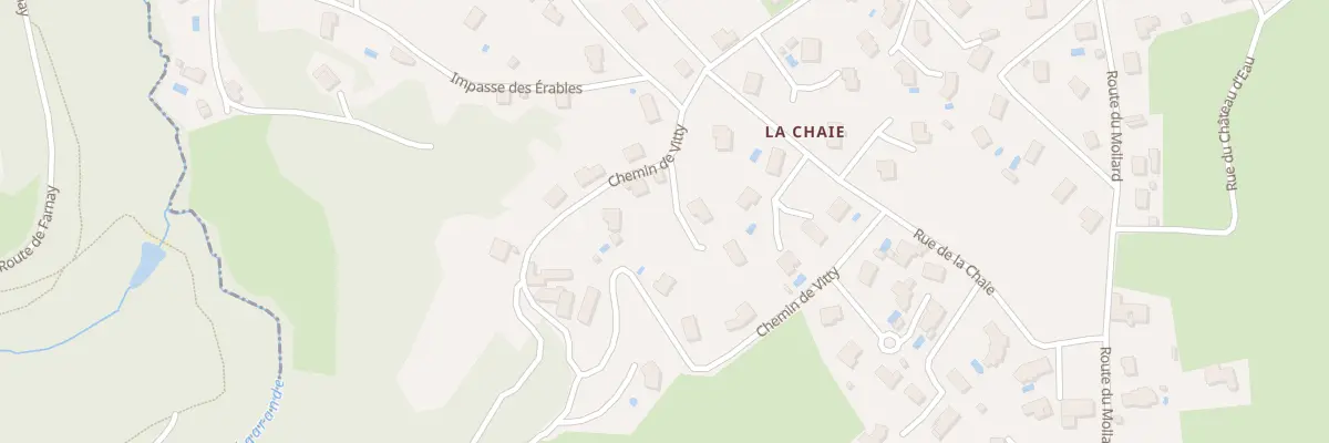 Plan du 391 Che de Vitty à Châteauneuf