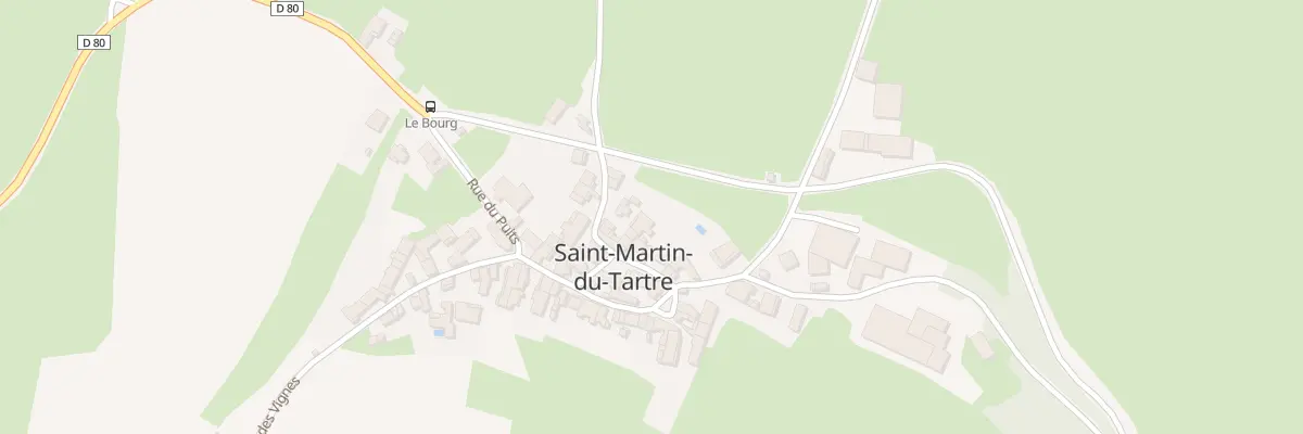 Plan du 6 Rue du Four à Pain à Saint-Martin-du-Tartre
