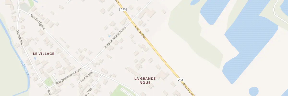 Plan du 2 Rue du Der à Bignicourt-sur-Marne