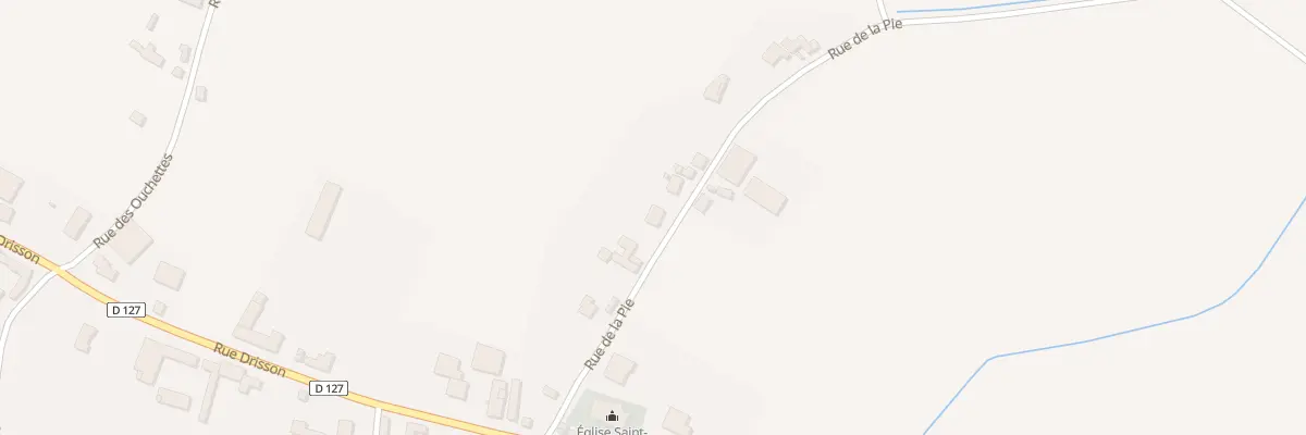 Plan du 11 Rue de la Pie à Joncreuil