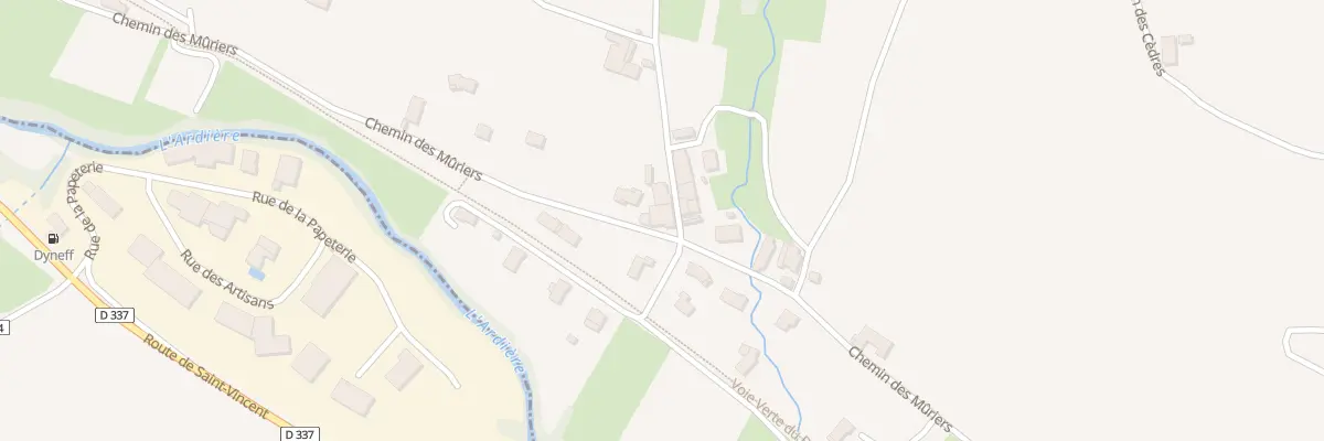 Plan du 9 Che des Grands Cours à Lantignié