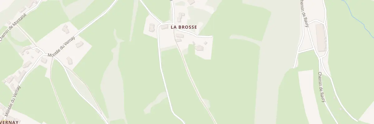 Plan du 5555 La Brosse à Château