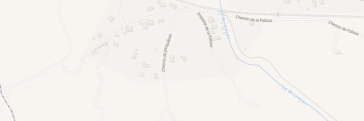 Plan du 1 Che de Jonquieres à Théziers