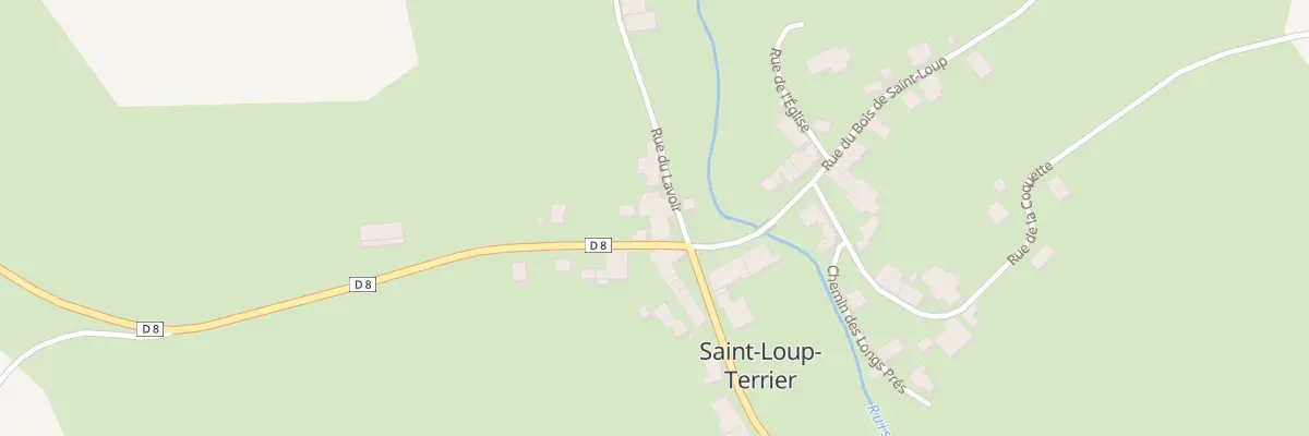 Plan du 1 Rue du Lavoir à Saint-Loup-Terrier