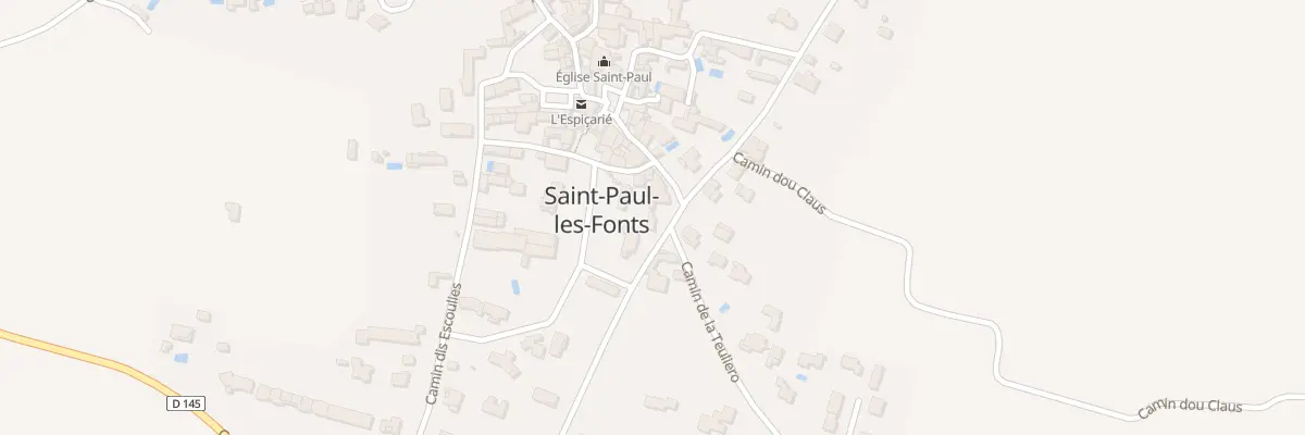 Plan du 5056 Grand Carriero à Saint-Paul-les-Fonts