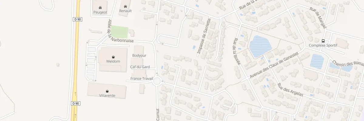 Plan du 11 Imp du Thym à Beaucaire
