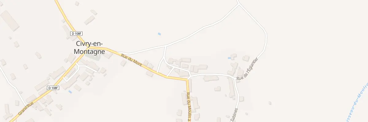 Plan du 7A Rue du Pantalon à Civry-en-Montagne